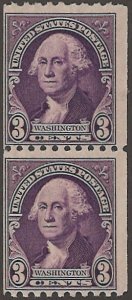 US Scott# 722 1932 3c pur Washington  MNH - Fine