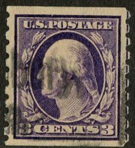 US Scott #394 Used VF/XF; Weiss