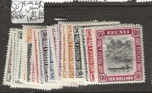 BRUNEI SG79-92  PLUS PERF VARITIES     MOG            P0115A H