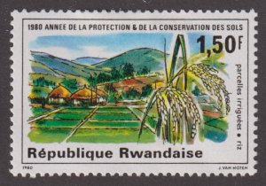 Rwanda 1003 Rice Fields 1980