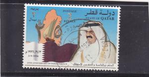 Qatar  Scott#  875  Used