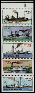 USA 2409a pane MNH Steamboats