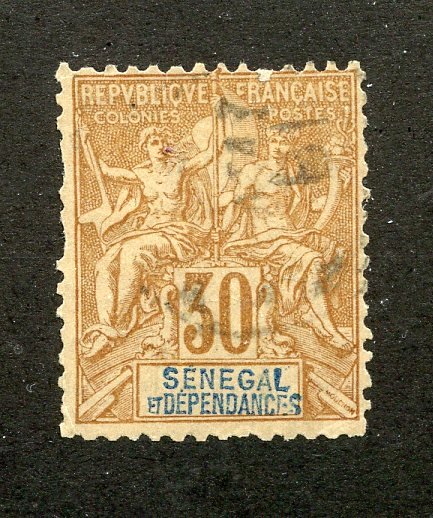 Senegal, Scott #47, Used