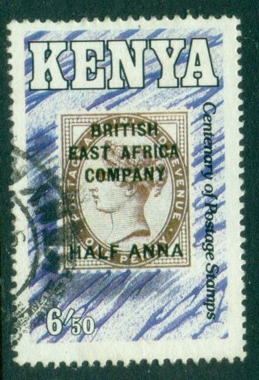 Kenya 1990 Postage Stamp Centenary 6sh50 FU