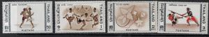 Thailand 1966 SC 460-463 MNH SCV $65.00 Set