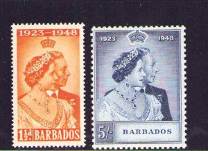 Barbados 210 - 211 Set Mint Hinged