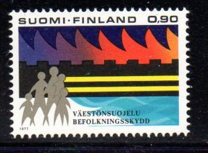 Finland Sc 601 1977 Civil Defence stamp mint NH