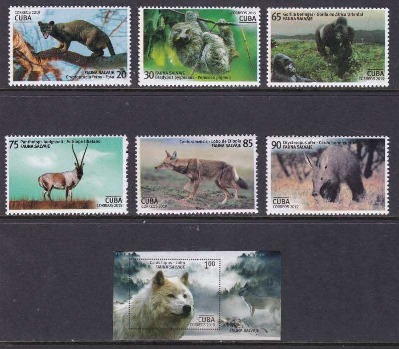 Fauna, Animals MNH / 2019