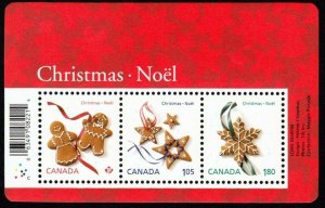 Canada 2012 , Christmas MNH Sheet # 2581