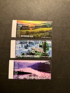 Stamps Luxembourg Scott #1418-20 never hinged