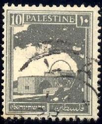 Rachel's Tomb, Palestine stamp SC#73 used