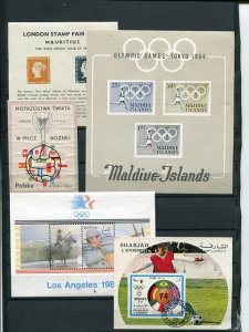 World  S/S  Mint VF NH - Lakeshore  Philatelics