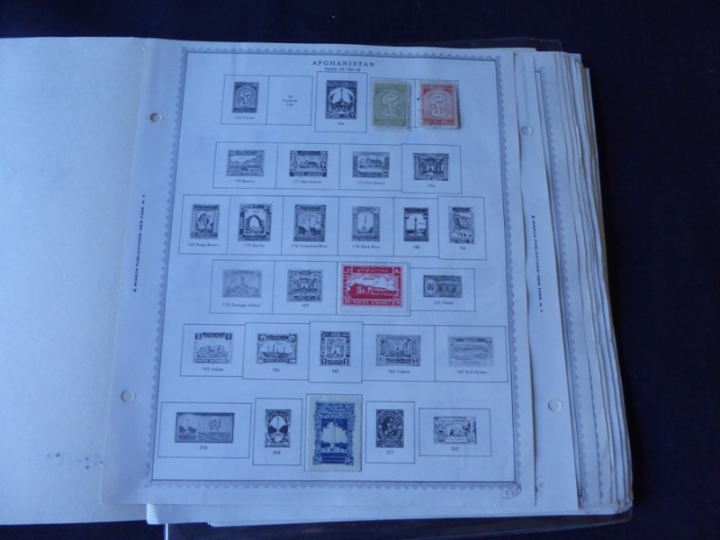 New Caledonia 1892-1984 Stamp Collection on Scott Intl Album Pages