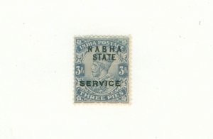 India Nabha State 027 MH BIN $1.40