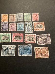 Stamps German Occupation Scott #1n1-17 used