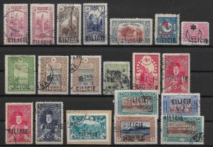 Cilicia: Lot Old Used Stamps