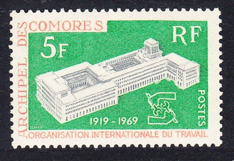 Comoro Is. Intl Labour Organisation 1969 MNH SC#83 SG#84 MI#103