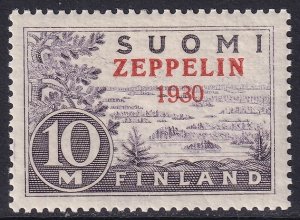 Finland 1930 Sc C1 air post MNH** some gum crazing