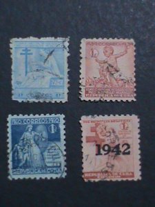 ​CUBA 1942 ALMOST 80 YEARS OLD- VERY OLD USED CUBA-STAMP-VERY FINE
