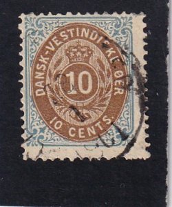 Danish West Indies     #    10    used