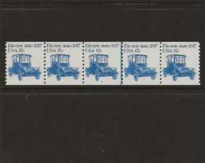 US Scott #1906 Strip of 5 Fine/Very Fine MNH Cat. Value $2.00            #612