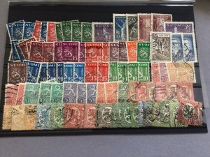 Finland vintage mounted mint or used Stamps Ref 64922