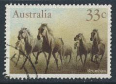SG 1010 SC# 984  Used  - Australian Horses