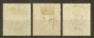 St Helena 1903 EDVII SG55-57 (3v)