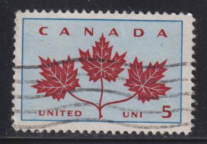 Canada 417 Canadian Maple Leaves 5¢ 1964