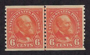 US Scott #723 Mint Line Pair NH VF