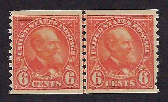 US Scott #723 Mint Line Pair NH VF