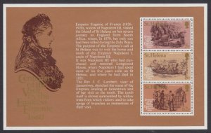 St Helena 335-7 Empress Eugenie SS mnh