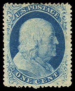 #24 1857 FRANKLIN 1