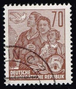 Germany DDR #482 Dove and Family; CTO (0.25)