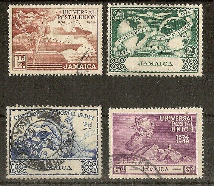 Jamaica 1949 UPU Set Fine Used