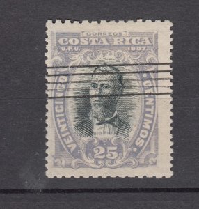 J28602, 1907 costa rica remainder used  #65a perf 11 x 14