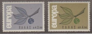 Greece Scott #833-834 Stamp - Mint NH Set