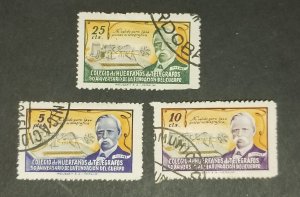 SPAIN 1945 Charity Issue Cinderella Telegraph Stamp Set Lot z6299