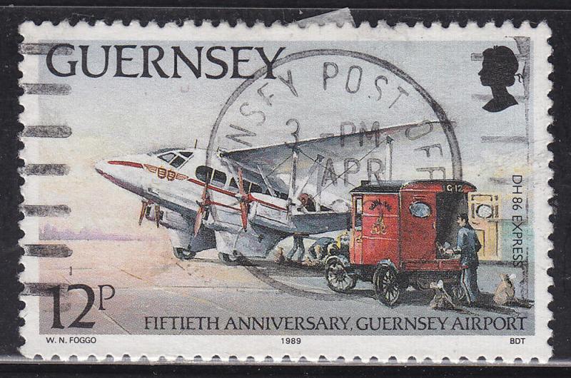 Guernsey 404  DH86 Express 1989