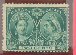 Canada #52 Unused Single (Jubilee) (Queen)