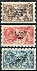 [sto374] Ireland 1927 SG#86/8 MNH cv:£275