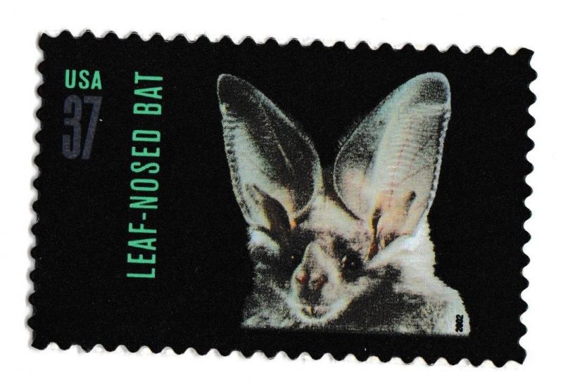 US 3662 Night Friends American Bats Leaf-Nosed Bat 37c single MNH 2002