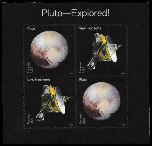 PCBstamps  US #5077/5078b Pane $1.88(2x2x{47c})Pluto Explored, MNH, (11)