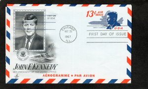 CU39 JFK, FDC ArtCraft