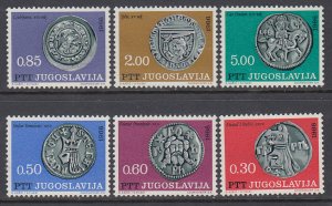 Yugoslavia 848-853 MNH VF