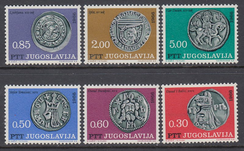 Yugoslavia 848-853 MNH VF