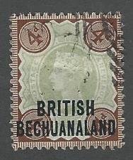 Bechuanaland protectorate used S.C.  73