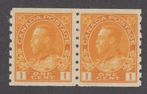 Canada #126d Mint Admiral Pair
