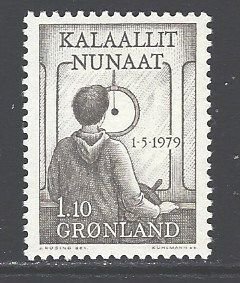 Greenland Sc # 110 mint hinged (RRS)