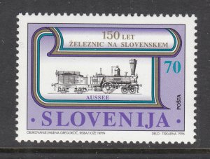 Slovenia 243 Train MNH VF